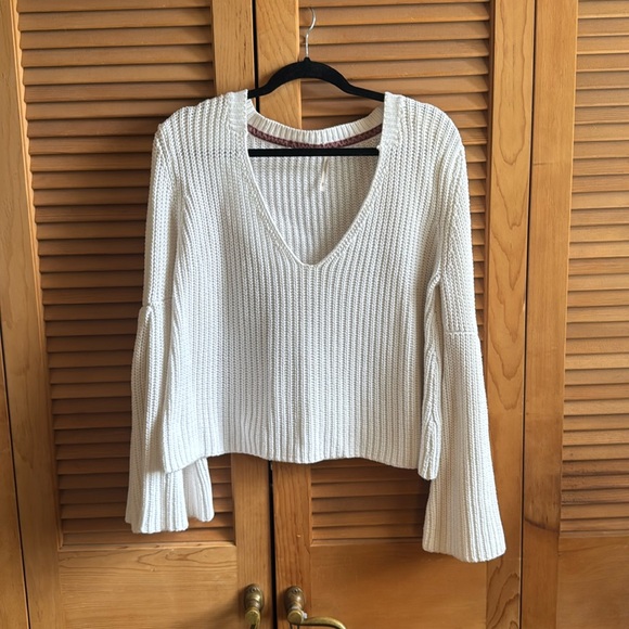 Free People Sweaters - Free People Bell Sleeve Sweater